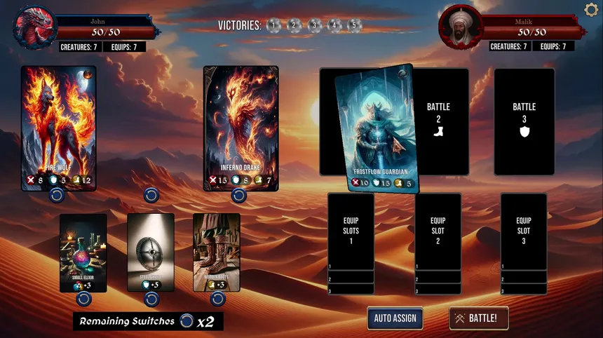 Скриншот 4 к игре Dragon's Fate: Cards and Minigames