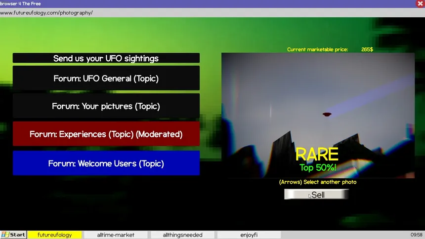 Скриншот 7 к игре UFO Sightings Simulator