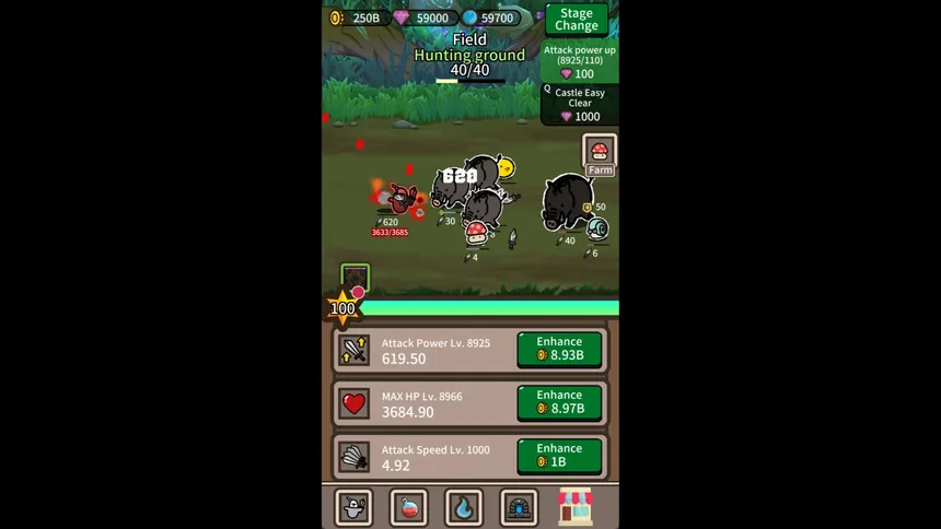 Скриншот 5 к игре Lonely Knight - Idle Roguelike RPG