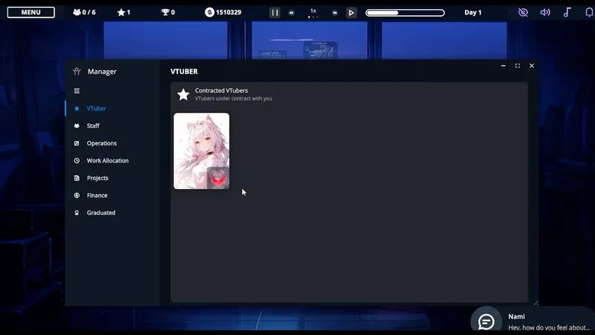 Скриншот 5 к игре VTuber Manager