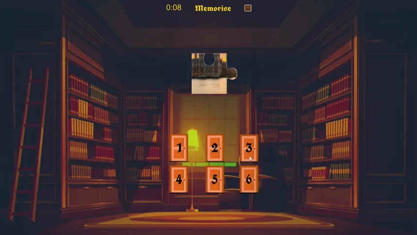 Скриншот 1 к игре Memory Puzzle Adventure