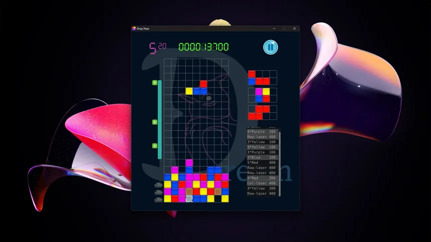 Скриншот 4 к игре Drop Pane : Not Only Match-3