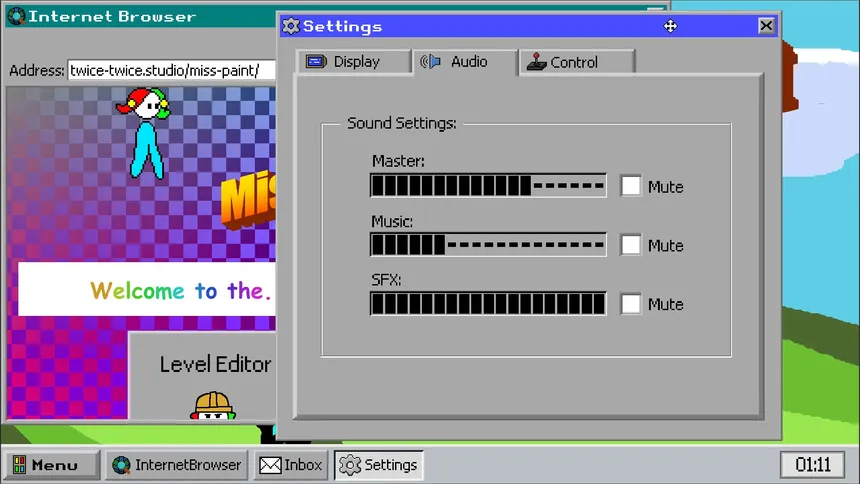 Скриншот 2 к игре Miss Paint