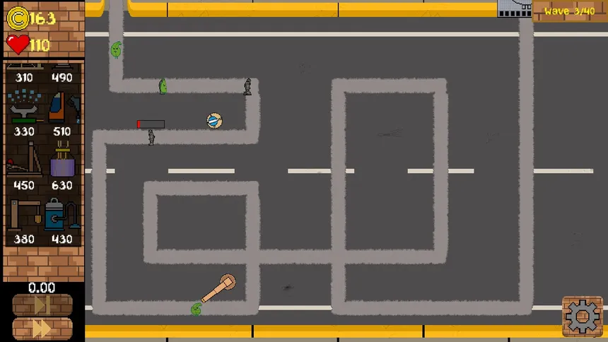 Скриншот 1 к игре Street Clean TD