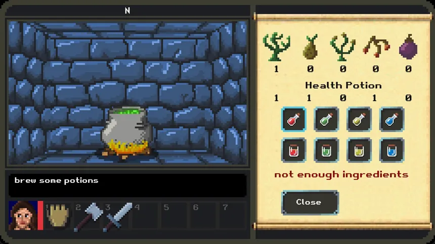 Скриншот 2 к игре Magic Cauldron - Dungeons