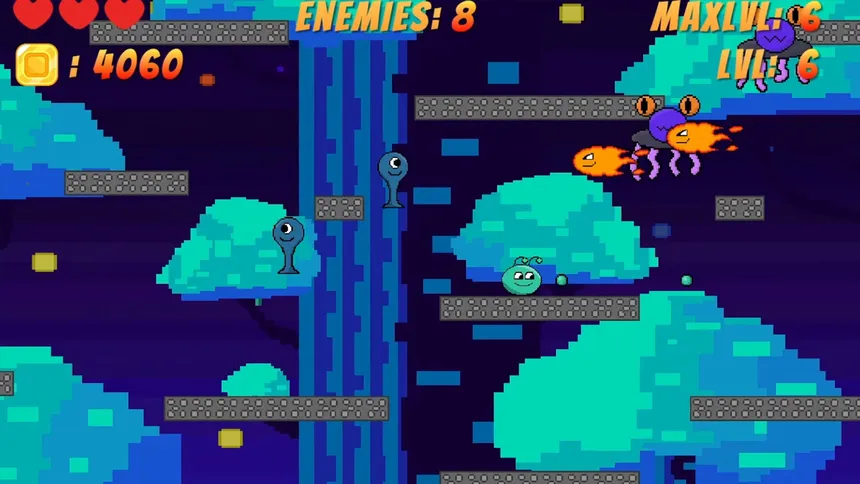 Скриншот 3 к игре Cosmic Slime Defense