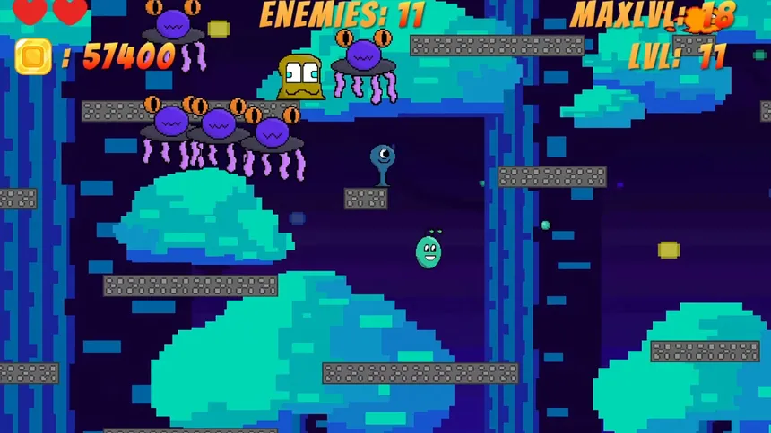 Скриншот 4 к игре Cosmic Slime Defense