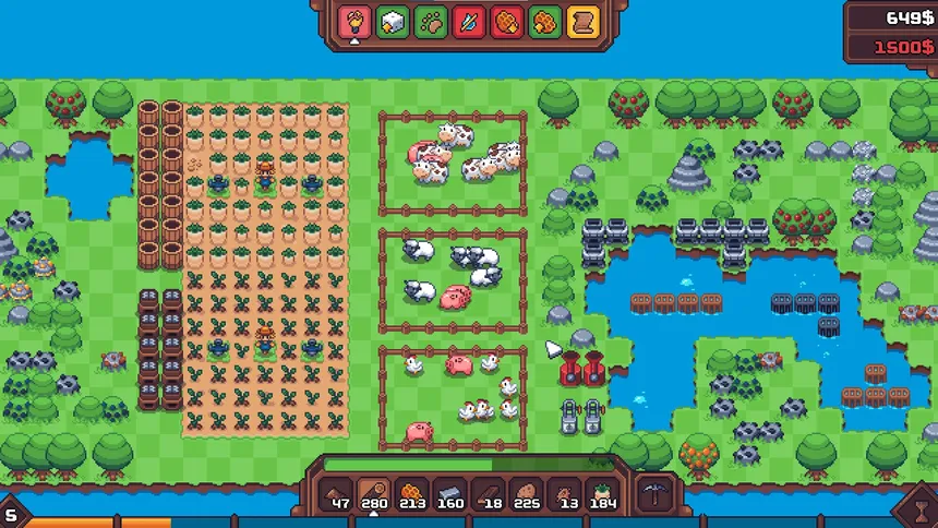 Скриншот 1 к игре Another Farm Roguelike: Rebirth