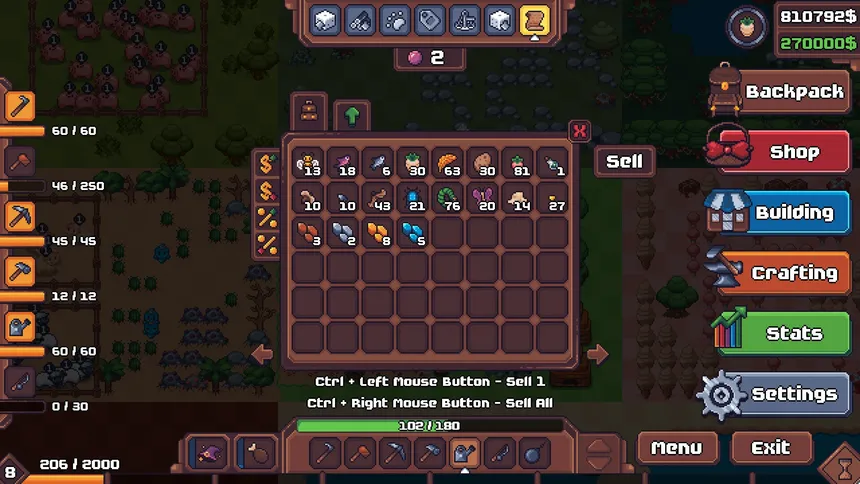 Скриншот 6 к игре Another Farm Roguelike: Rebirth