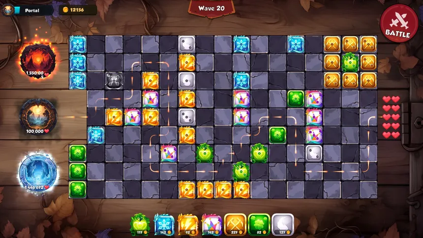 Скриншот 1 к игре Dice TD
