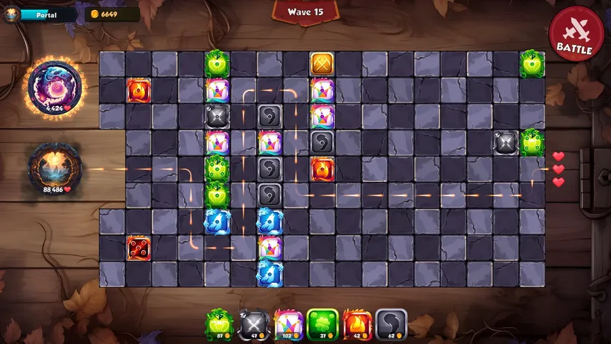 Скриншот 4 к игре Dice TD