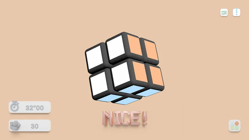 Скриншот 1 к игре CubeCubeRubik