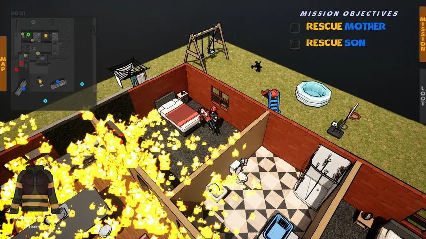Скриншот 6 к игре Fire Thief