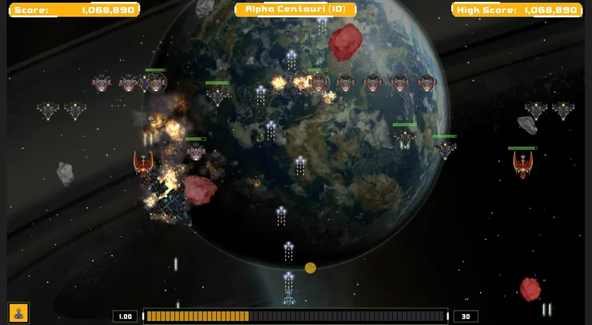 Скриншот 2 к игре Gratuitous Space Shooty Game