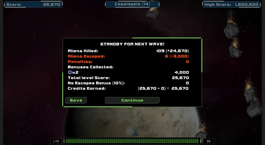 Скриншот 5 к игре Gratuitous Space Shooty Game
