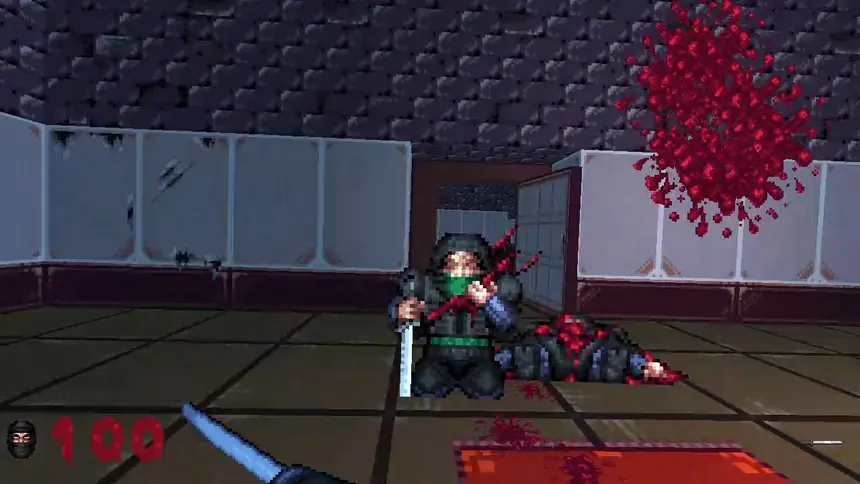 Скриншот 1 к игре FLASH OF THE BLADE X