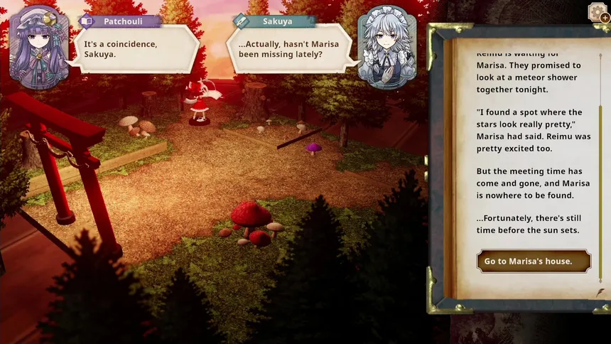 Скриншот 1 к игре Marisa of Liartop Mountain