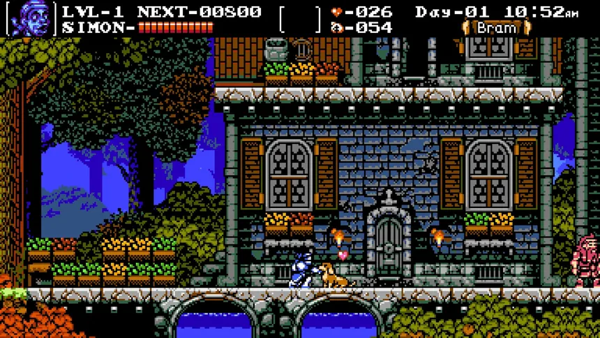 Скриншот 1 к игре The Transylvania Adventure of Simon Quest