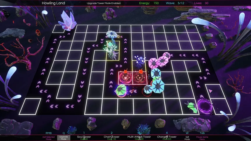 Скриншот 6 к игре Space Nature Attack Tower Defense