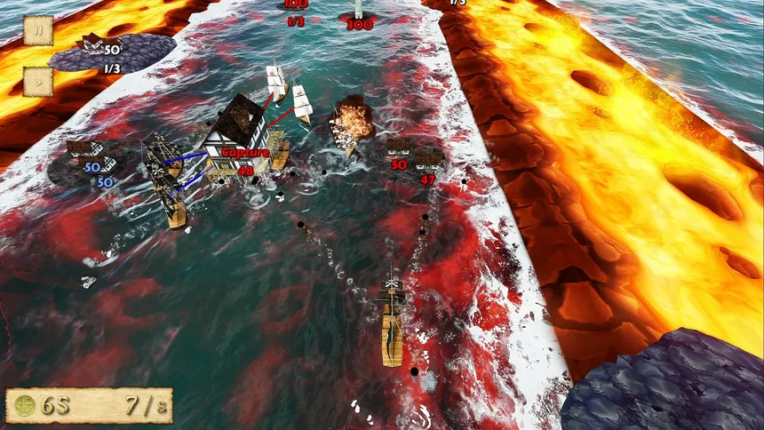 Скриншот 3 к игре Pirates! Showdown: Enhanced Edition