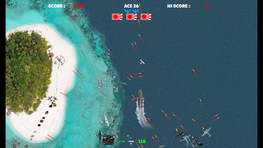 Скриншот 1 к игре Ace Pilot Pacific