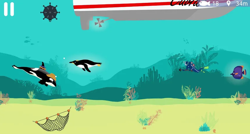 Скриншот 6 к игре OrcinUS: Orca Pod Rescue