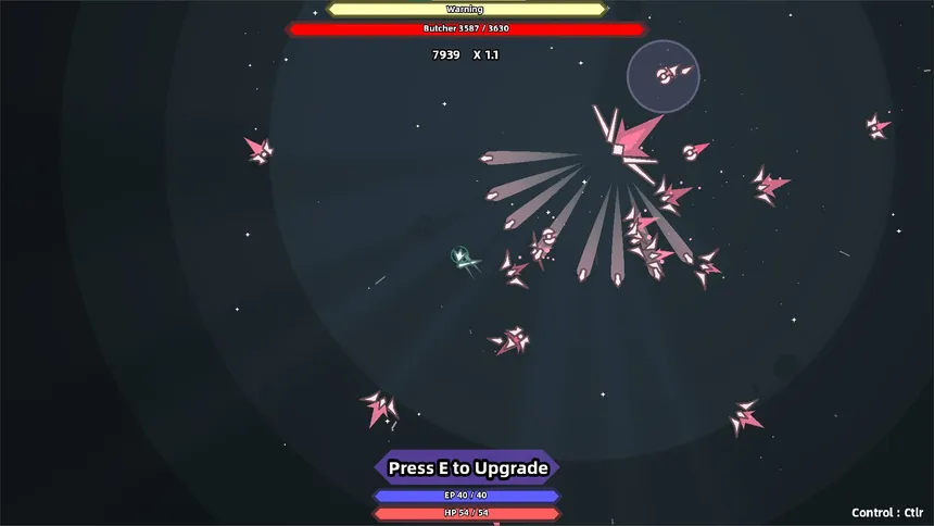 Скриншот 1 к игре Геометрический рейд