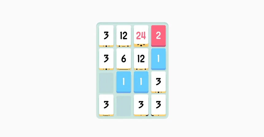 Скриншот 2 к игре Threes!