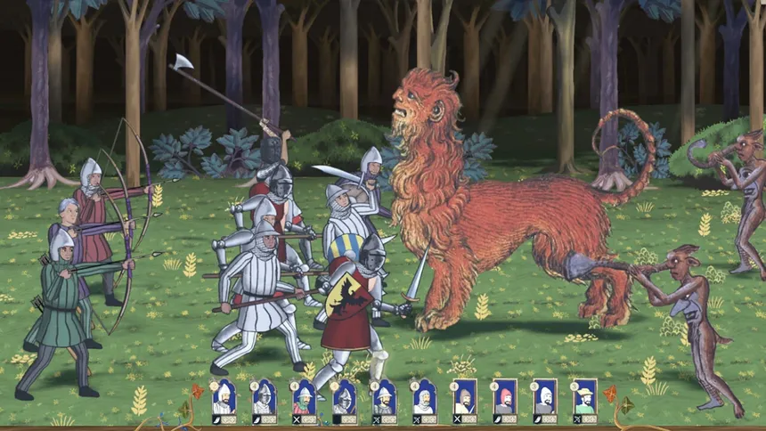 Скриншот 1 к игре Knights of Fresco
