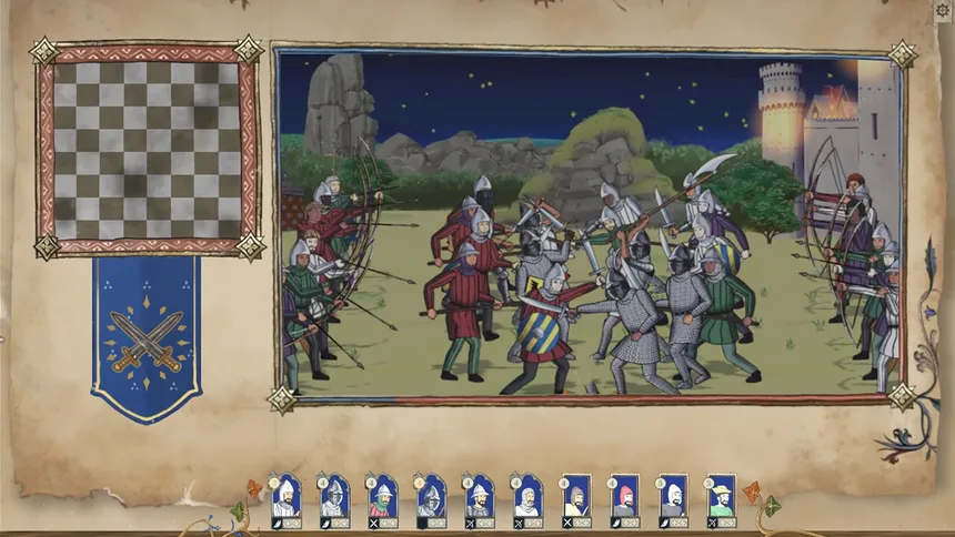 Скриншот 4 к игре Knights of Fresco