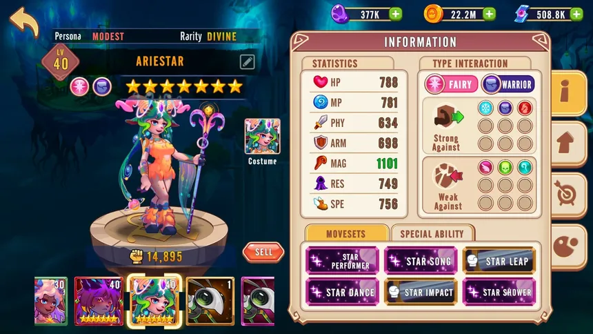 Скриншот 4 к игре Adorimon : Arena of Ancients