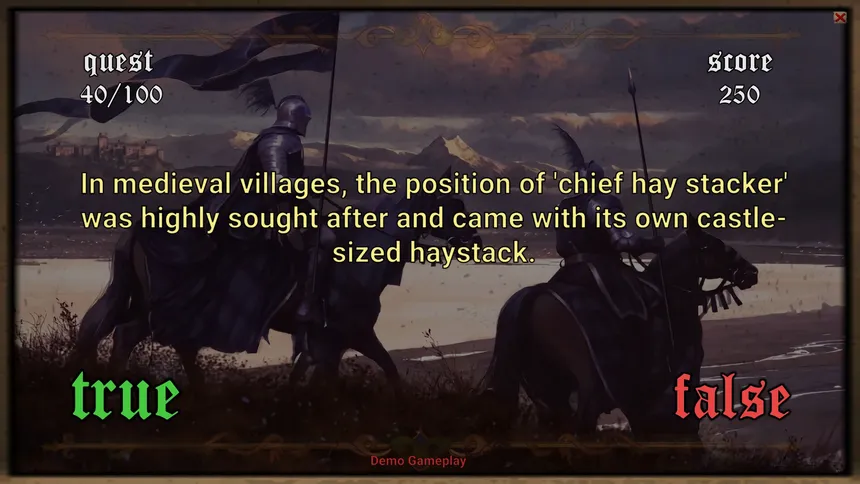 Скриншот 6 к игре Medieval Questionnaire