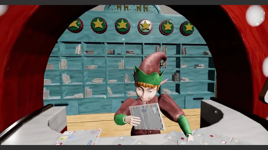 Скриншот 1 к игре Santas Christmas Escape VR