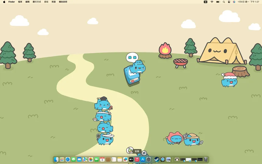 Скриншот 2 к игре Capoo Pals for MAC