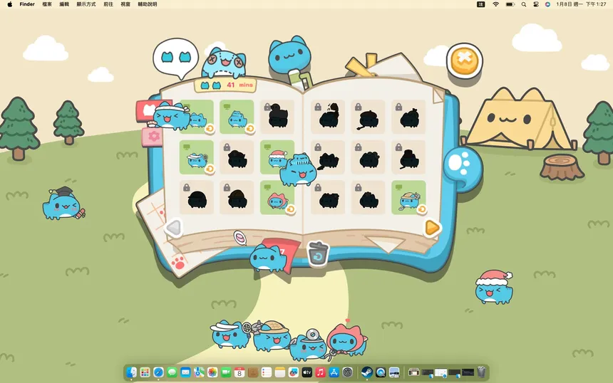 Скриншот 3 к игре Capoo Pals for MAC