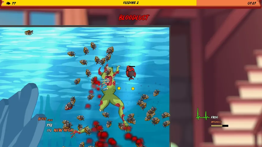 Скриншот 1 к игре Piranha Feeding