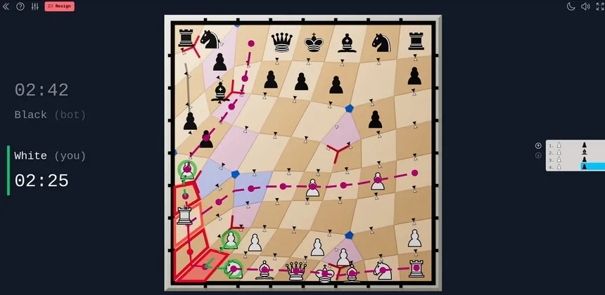 Скриншот 1 к игре Chess Twist