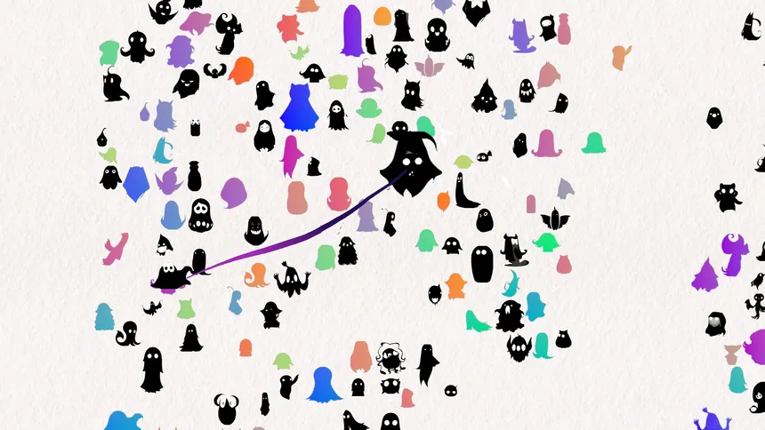 Скриншот 2 к игре Doodle Harmony Ghosts
