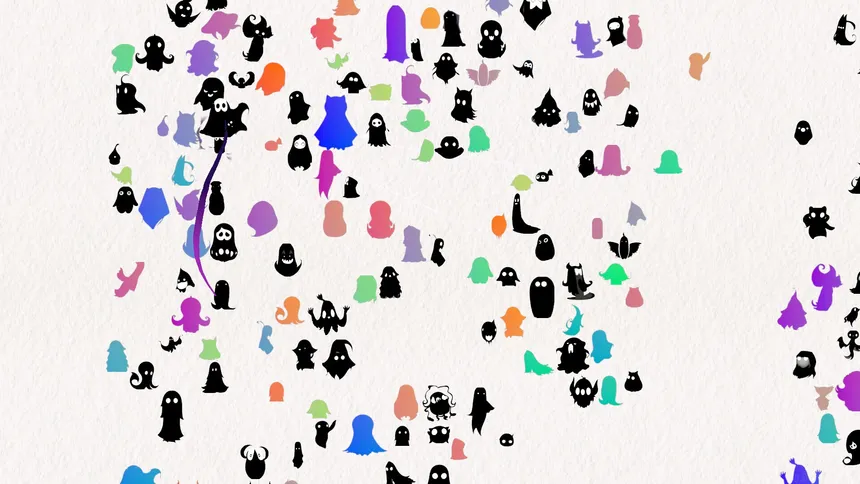Скриншот 6 к игре Doodle Harmony Ghosts