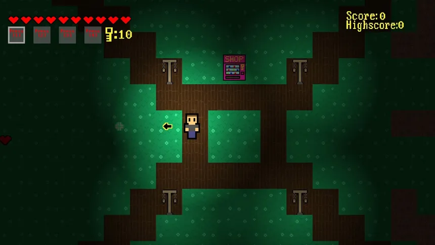 Скриншот 1 к игре GuyzGamez A Nightmare on GuyGamez Street: The Cursed Forest of Doom