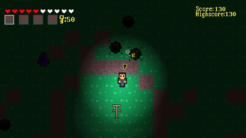 Скриншот 4 к игре GuyzGamez A Nightmare on GuyGamez Street: The Cursed Forest of Doom