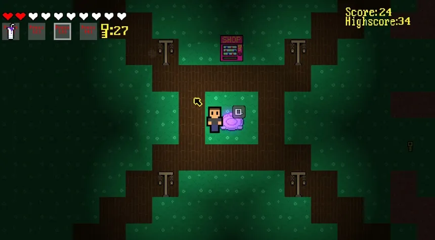Скриншот 7 к игре GuyzGamez A Nightmare on GuyGamez Street: The Cursed Forest of Doom