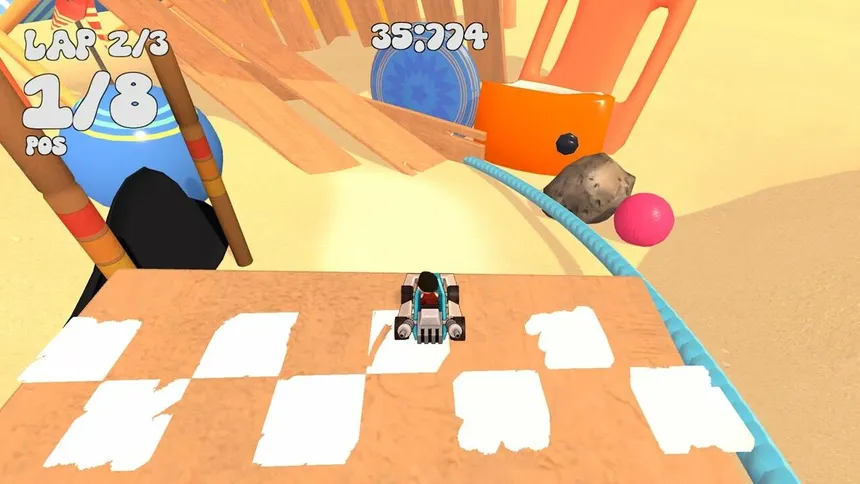 Скриншот 4 к игре Super Kart Mini Car Race