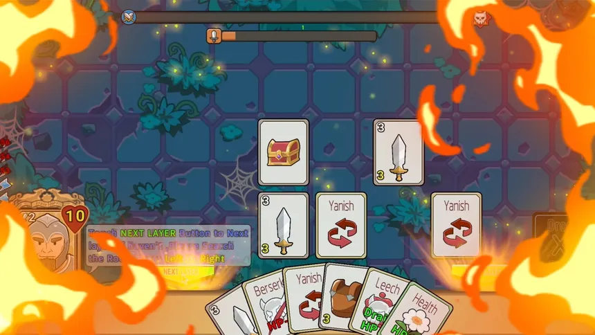 Скриншот 3 к игре Brave Hero:Puzzle Dungeon Card
