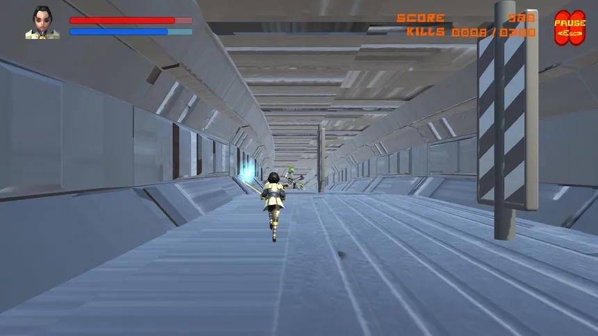 Скриншот 8 к игре Marmargee Fighter Girl vs. Zombies & Monsters!