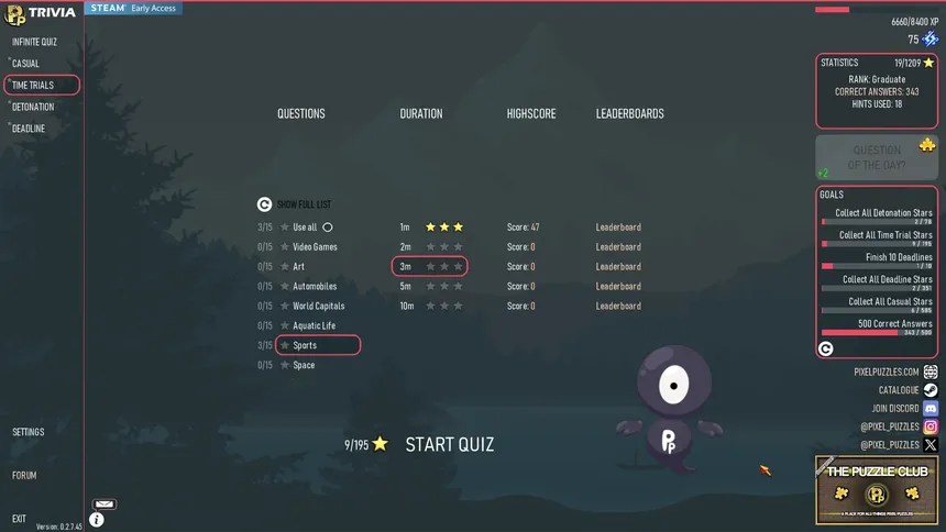 Скриншот 4 к игре Pixel Puzzles Trivia