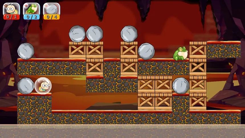 Скриншот 4 к игре Frog Story : The Power Tongue