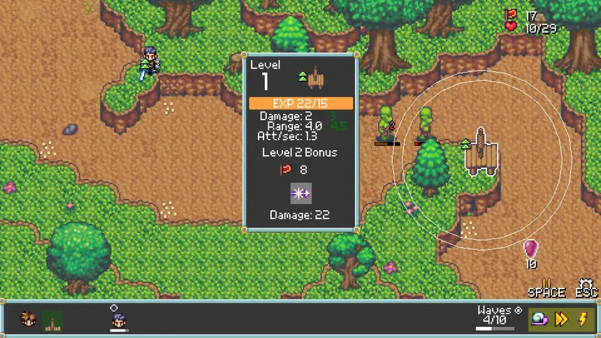 Скриншот 2 к игре Tower Defense RPG