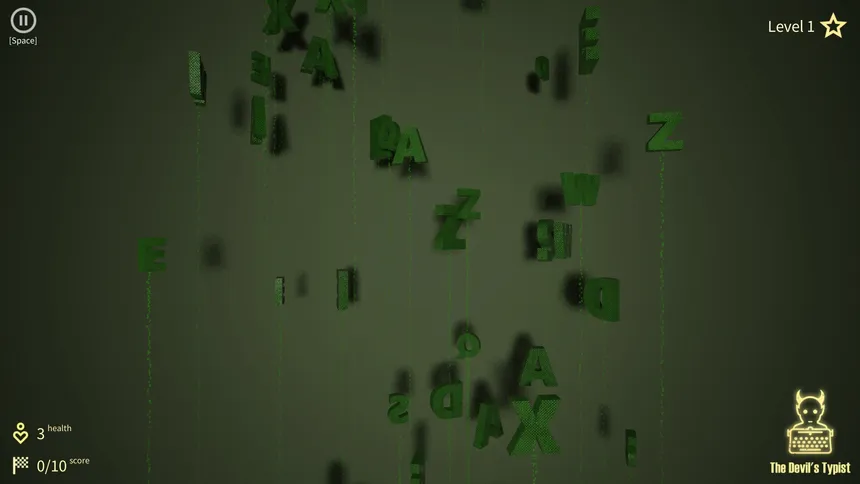 Скриншот 1 к игре The Devil's Typist