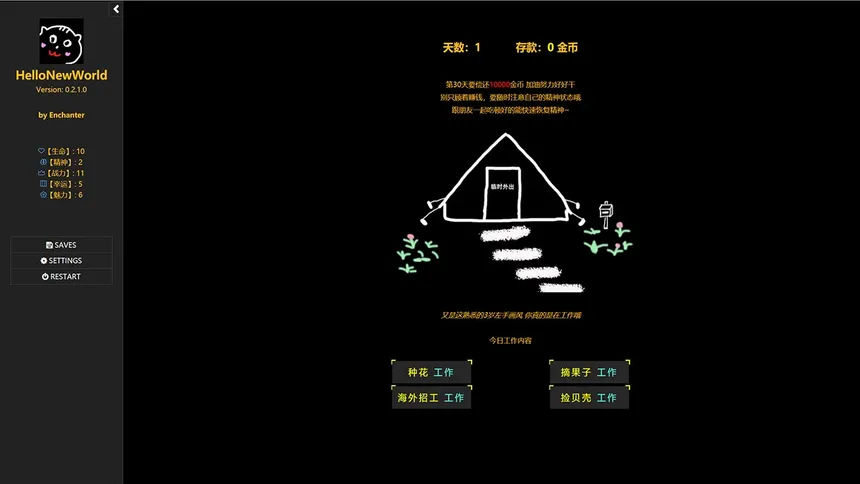 Скриншот 3 к игре 对我好点！异世界HelloNewWorld